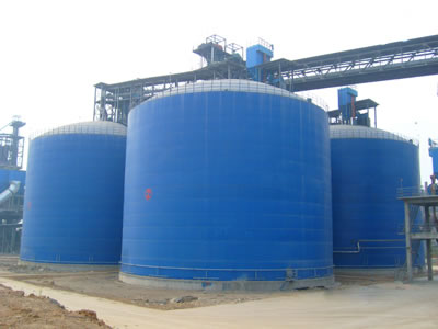 凌云水泥钢板库改造